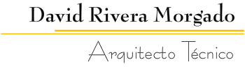 Logotipo de David Rivera Morgado Arquitecto Técnico.